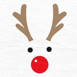 ♪Rudolph the red nosed raindeer~♪