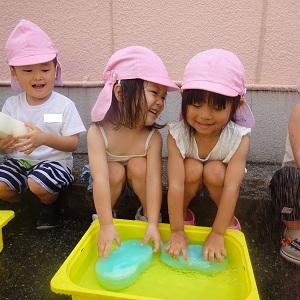 Last water play!